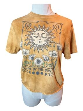 Fifth Sun Orange Sunflower Graphic Tee